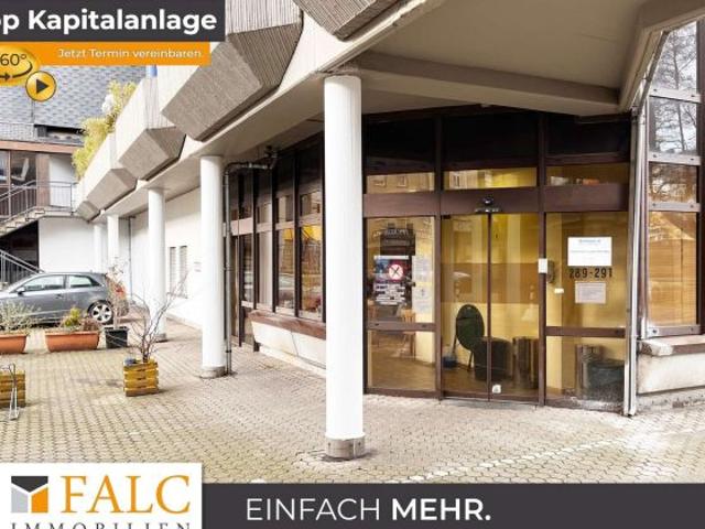 Kapitalanlage: Vermietetes Ladenlokal mit solider Rendite inkl. 4 TG Stellplätze