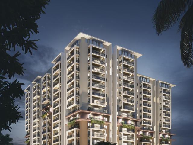 Karthik Constructions 2.5 Bedroom 1400 Sq. Ft. Apartment in Tellapur Hyderabad Listing ID: #8902
