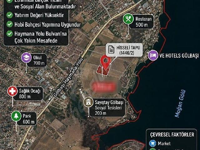 KARŞIYAKA MEVKİİNDE YATIRIM DEĞERİ YÜKSEK HİSSELİ PARSEL