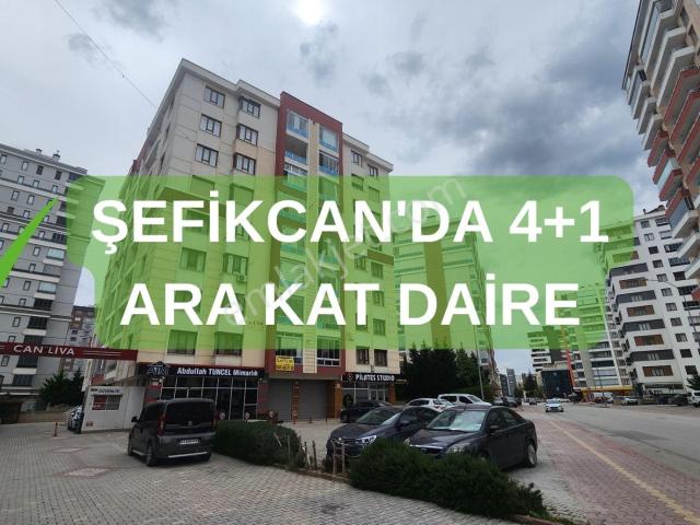 Karaca'dan Şefikcan Bölgesi 4+1 Ara Kat Bakımlı Satılık Daire