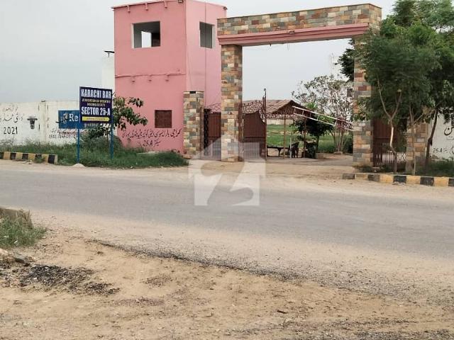 Karachi bar 25a plot for sale