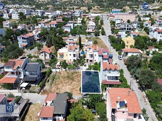 Karaburun Mordoğan Merkez'de Villa İmarlı 200 m2 Arsa