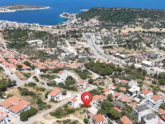 Karaburun merkezde deniz manzaralı arsa