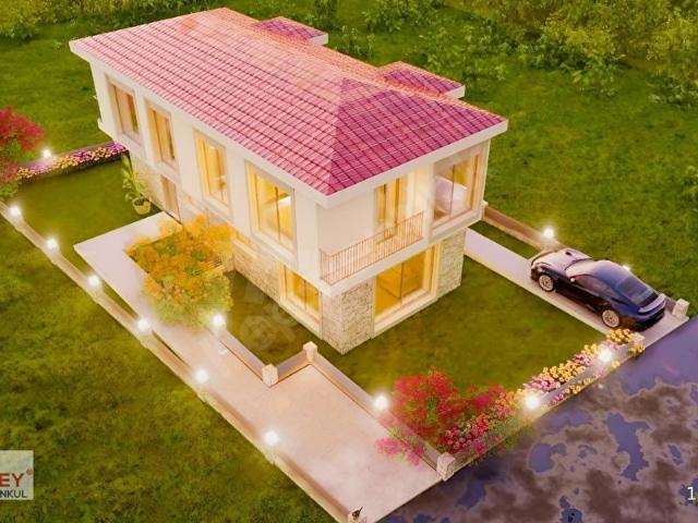 Karaburun Saip'de 3+1 Bahçeli Villa