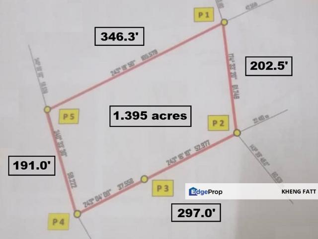 Karak Roadside Agricultural Land, Bentong, Pahang for Sale