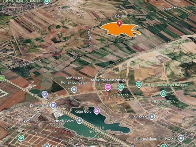 KARAKAYA EMLAKTAN TEMELLİ'DE 928m2 SATILIK HİSSE