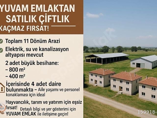 KARAHAMZALI KÖYÜNDE SATILIK ÇİFTLİK