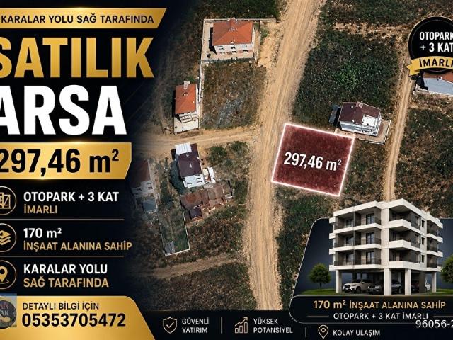 KARALAR YOLU SAĞ TARAFINDA SATILIK ARSA YATIRIM FIRSATI