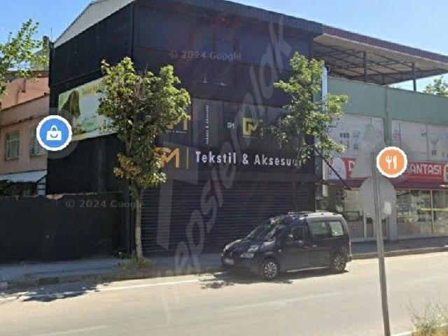 Karlıdağ caddesine cephe satılık işyeri