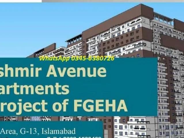 Kashmir Avenue Tower Apartment Available On 5 Years Installments Islamabad G 13 ID 39368
