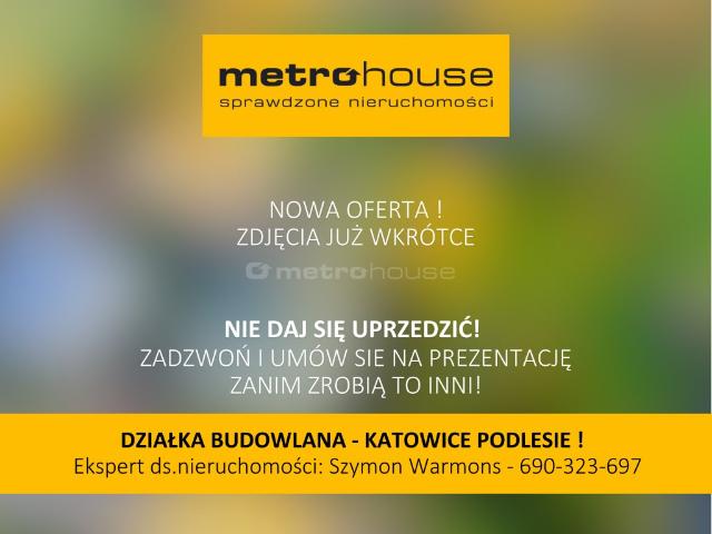 Działka na Podlesiu z lasem, prywatność, 643 m2