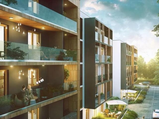 Nowoczesne 2 pokojowe mieszkanie z balkonami i Smart Home