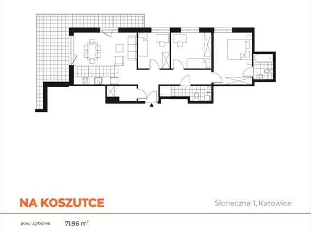 Katowice, Wełnowiec, Słoneczna 1, 71.96m2