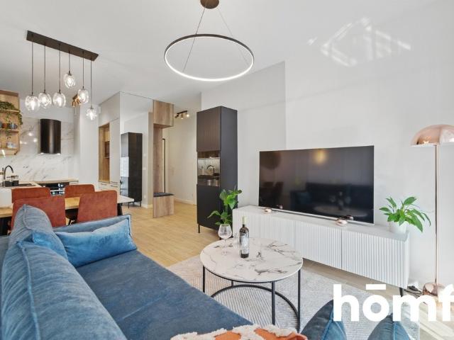 Nowoczesny apartament 40m² w centrum Katowic z pełnym wyposażeniem