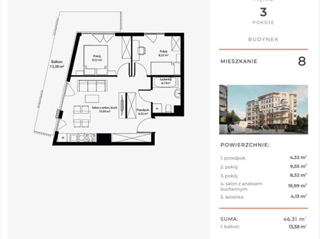 Katowice, Bytkowska, 46.31m2