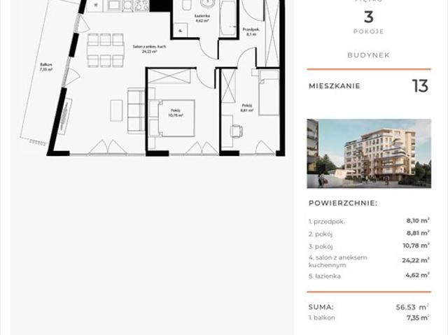 Katowice, Bytkowska, 56.53m2