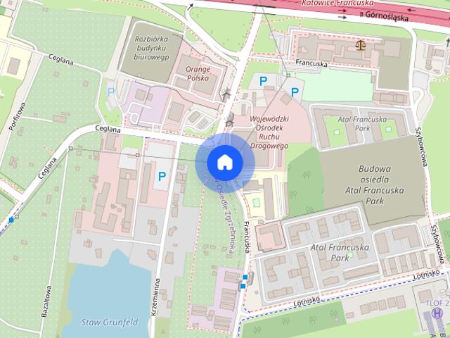 Katowice Centrum, dwa pokoje, kuchnia, łazienka i balkon