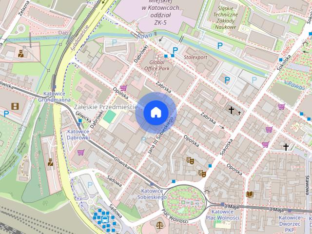 Katowice centrum 2 pokoje