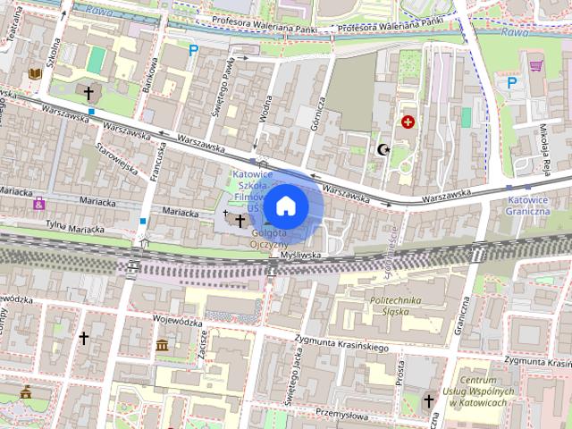Katowice Śródmieście, Konstantego Damrota