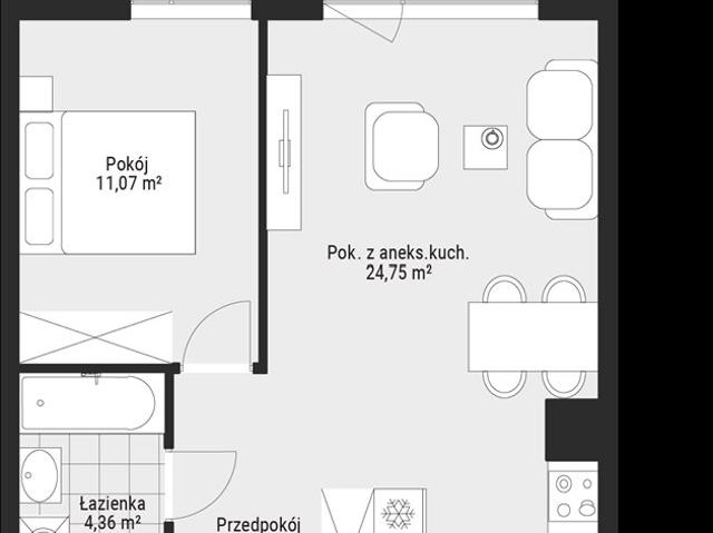 Katowice, Słoneczna 1, 45.48m2