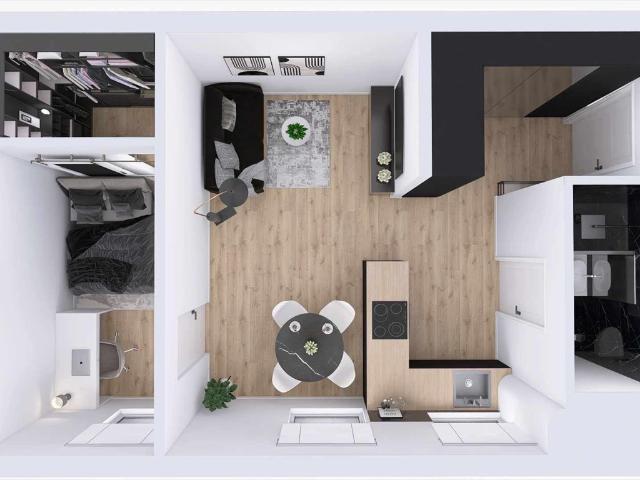 Katowice, Strzelecka, 37 m2