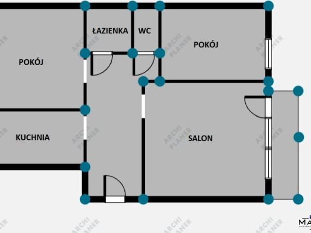 Katowicka 70,25 m², Opole