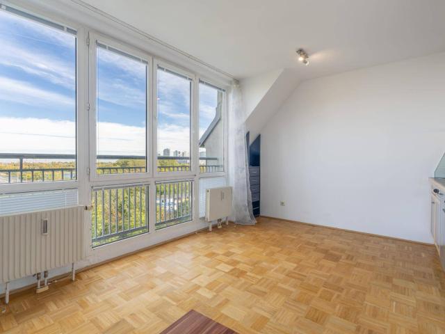 KAUFANBOT EBEN ANGENOMMEN Ungehinderter Weitblick über die die Stadt: Ihre City Donau Maisonette