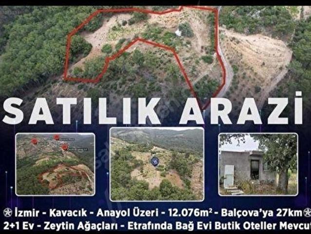 Kavacık'ta Satılık 12 dönüm AraziFiyat Düştü