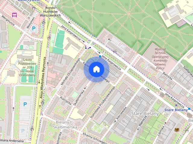 Kawalerka 1 pokojowe Stare Bielany w kamienicy