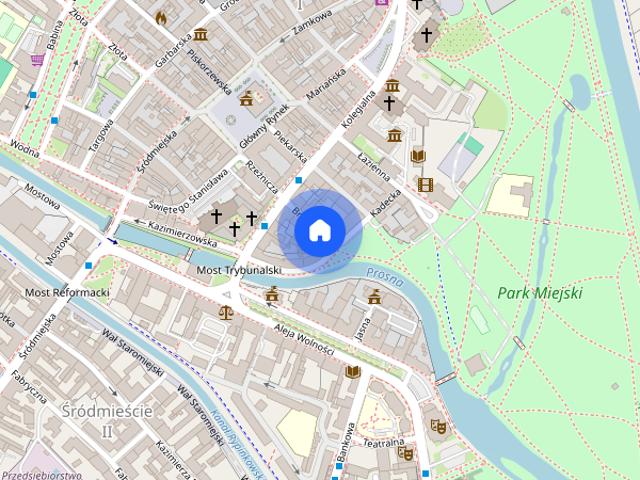 Kawalerka 21 m centrum nowoczesna umeblowana bezposrednio