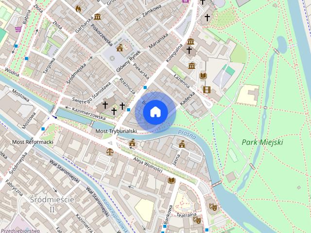 Kawalerka 21 m centrum nowoczesna umeblowana bezposrednio