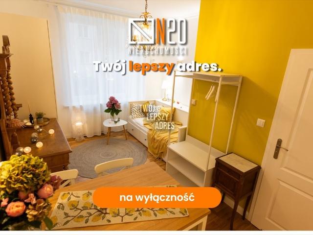 Przestronna kawalerka 21 m² blisko Rynku i Parku Krakowskiego