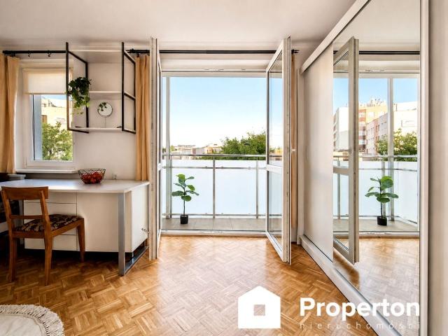 Kawalerka 24,86 m²| balkon| ul. Pawińskiego Warszawa, Ochota