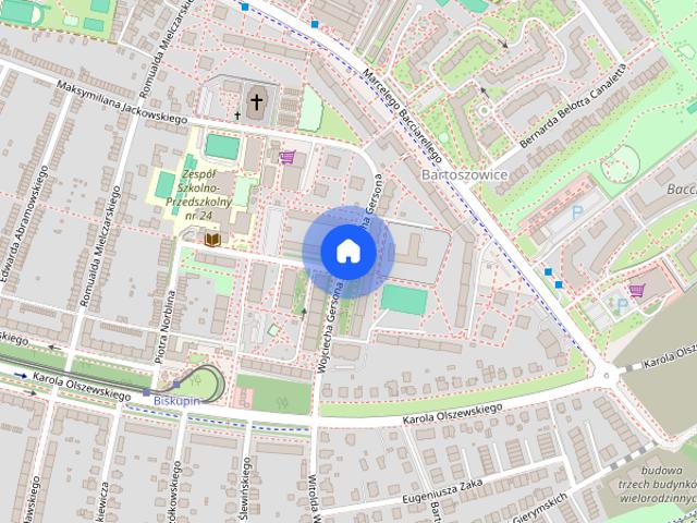Kawalerka | 28m2 | Biskupin | ogrzewanie miejskie