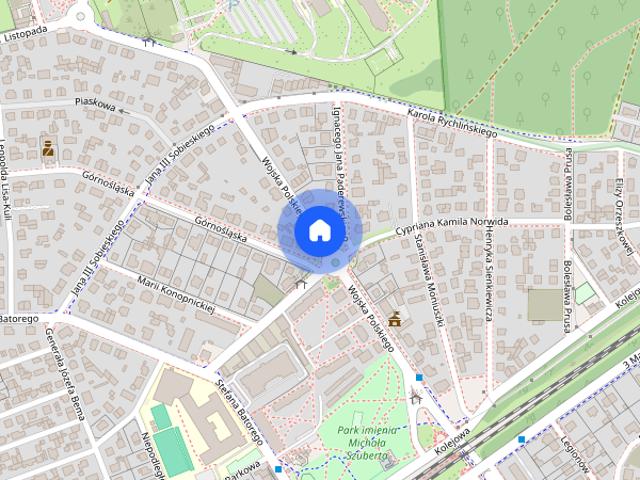 Kawalerka 300 metrów do stacji KM
