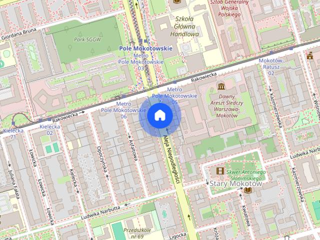 Kawalerka 35 m² przy Metrze Racławicka | Mokotów | Winda |