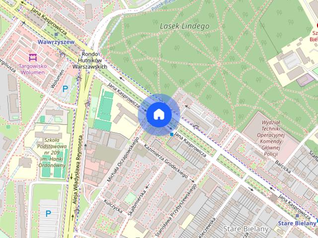 kawalerka, Bielany, Galeria Młociny, METRO, UKSW, AWF, po remoncie