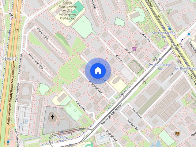 Kawalerka blisko Sadyby Best Mall