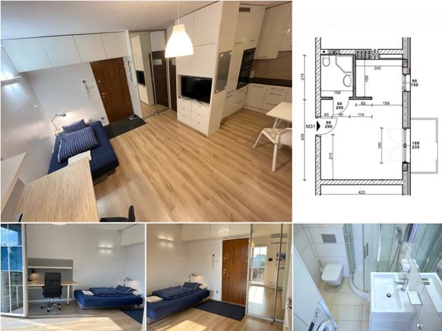 Kawalerka do wynajęcia, łódzkie Łódź Polesie 6 Sierpnia, 2190 PLN, 25 m2, domy gratka 47857059