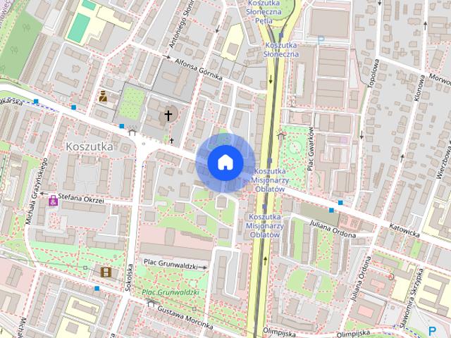 Kawalerka Katowice Koszutka