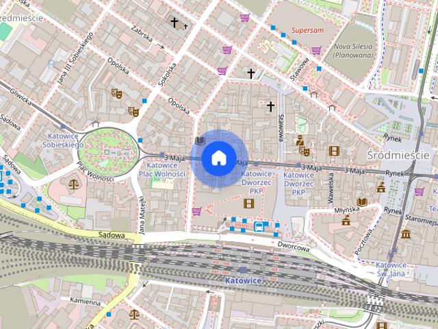 Kawalerka Katowice wynajme mieszkanie centrum