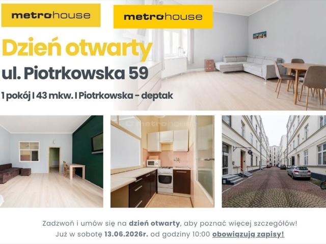 Kawalerka na Piotrkowskiej w Łodzi – inwestycja lub własne M!