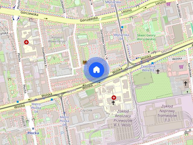 Kawalerka Studio | METRO Płocka WOLA | od Od 01.07