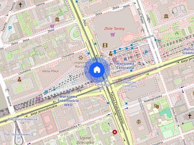 Kawalerka po remoncie metro Rondo ONZ