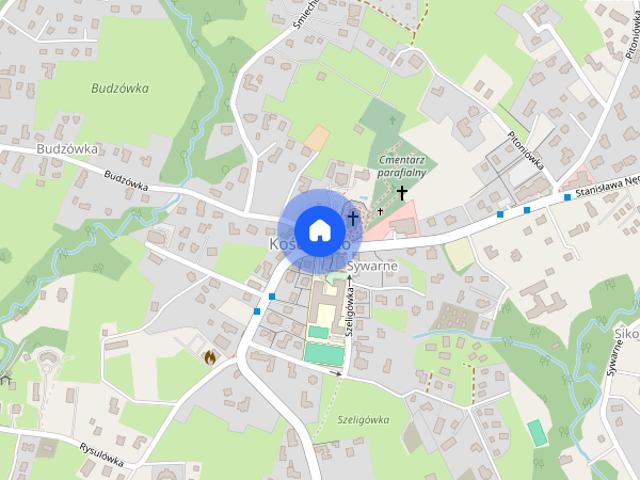 Kawalerka pokój z aneksem kuchennym z widokiem
