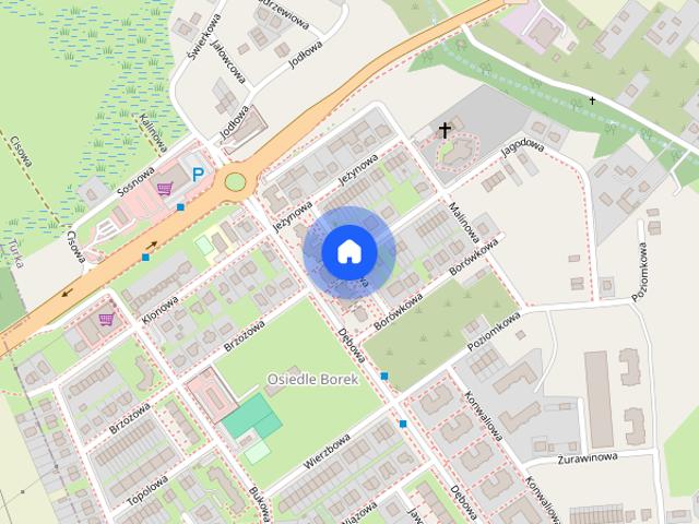 kawalerka, parking, spokojna okolica