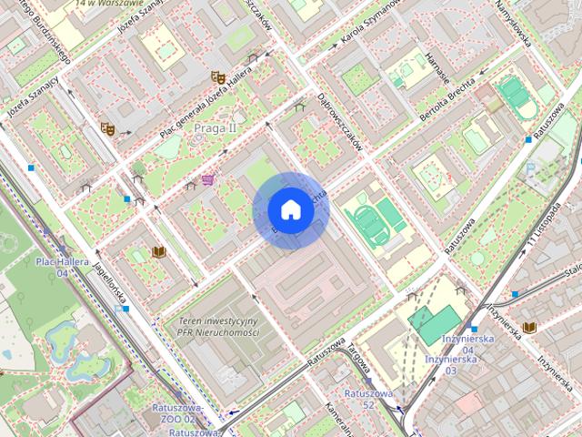 Kawalerka – Praga Północ, metro Dworzec Wileński ul. Brechta