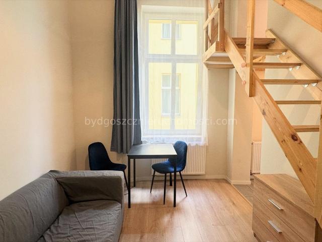 Kawalerka w centrum Bydgoszczy, 25 m2, pełne wyposażenie