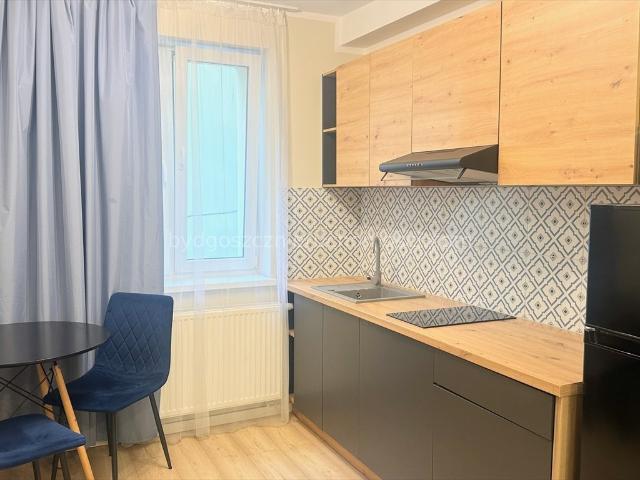 Kawalerka w centrum Bydgoszczy, pełne wyposażenie, 27 m2