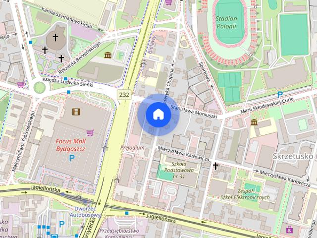 Kawalerka w centrum Bydgoszczy ul. Chopina